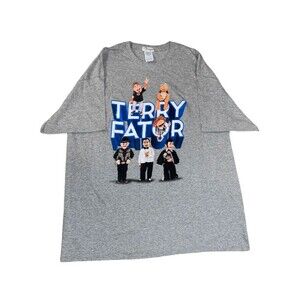 Terry Fator Mirage Las Vegas Comedian T-Shirt Mens 2XL Gray Ventriloquist Tee